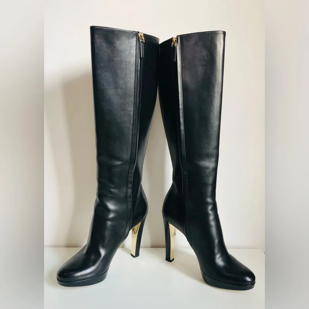 Dior Black Heeled Boots - Picture 6 of 9